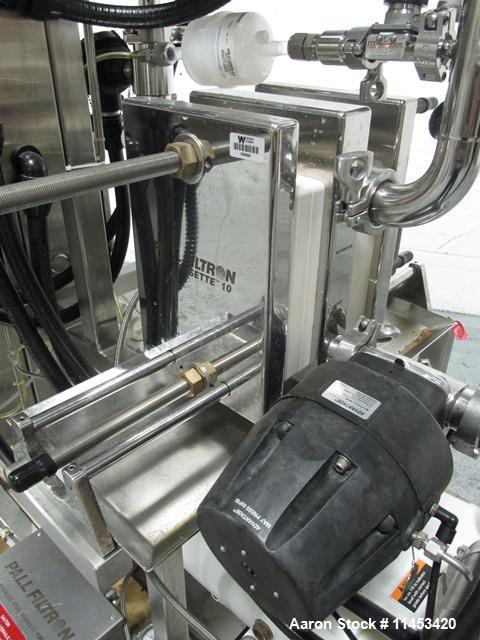 Used One Pall Tangential Flow Membrane Filtration Skid