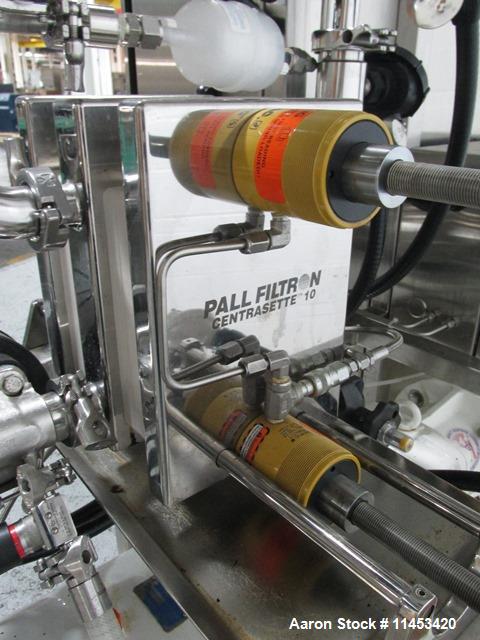 Used- One Pall Tangential Flow Membrane Filtration Skid