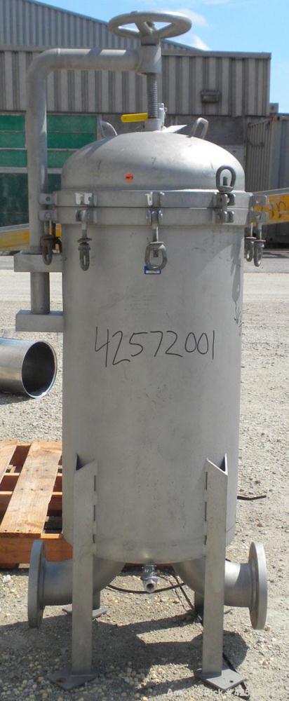 Used Stainless Steel Commercial Filter Corporation Cartridge Filter 