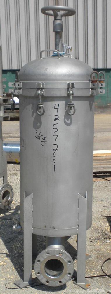 Used Stainless Steel Commercial Filter Corporation Cartridge Filter 