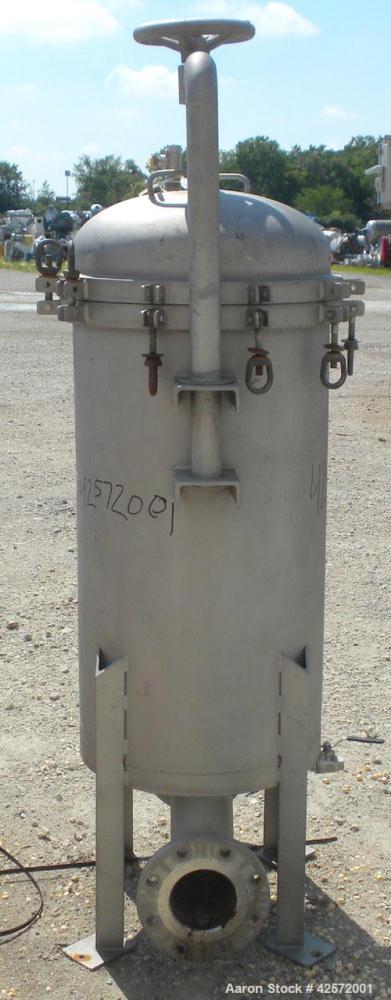 Used Stainless Steel Commercial Filter Corporation Cartridge Filter 