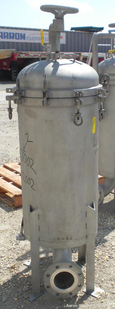 Used Stainless Steel Commercial Filter Corporation Cartridge Filter, 