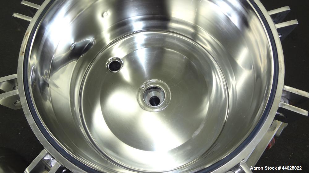 Used Stainless Steel Cuno Zeta Plus Cartridge Filter Housing, Model 16ZPB3