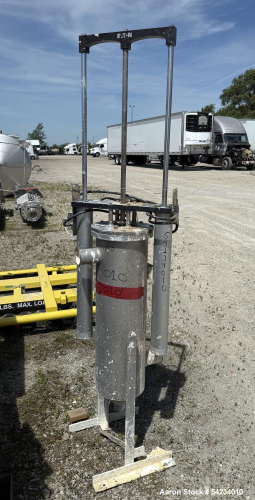 Used Eaton DCF-1600 Disc Cleaning Filter – 316 Stainless Steel Self-Cleaning Industrial Filtration System