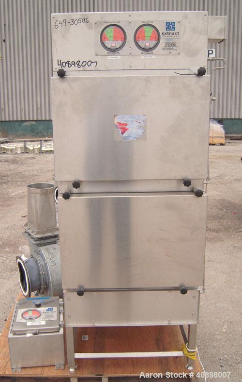 Used Stainless Steel Extract Technology HEPA Filter