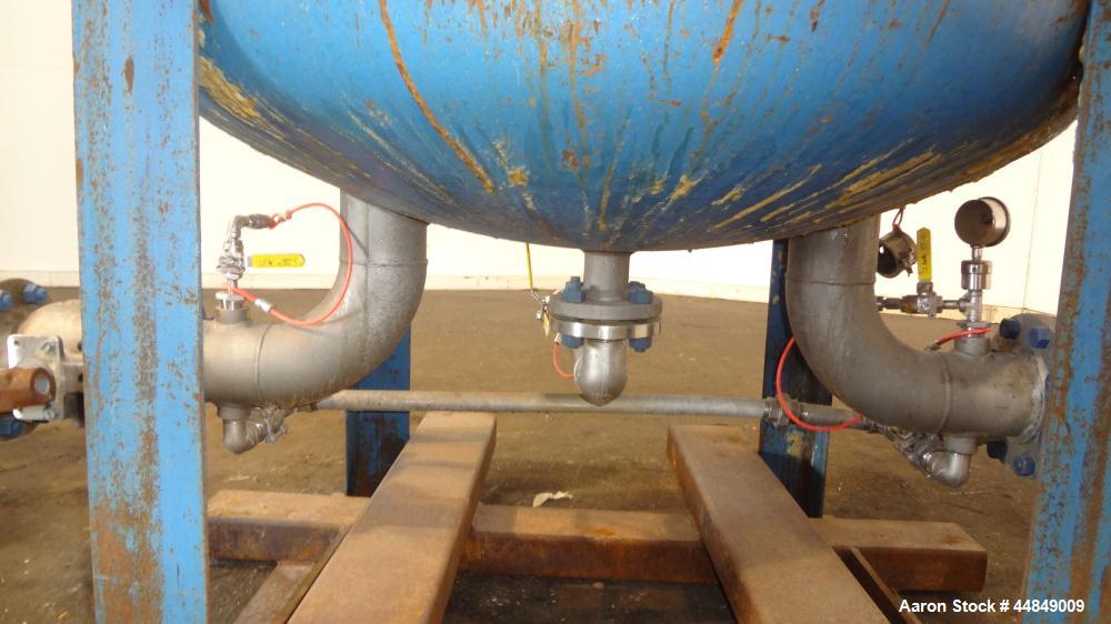 Used Filter Specialist Inc. FSI Multi-Bag Liquid Filter Vessel, 79.2 Square Feet Surface Area, 3600 Gallons Per Minute Flow Rate, Model FSPZ-4210, 316L Stainless Steel. Approximate 42" diameter x 28"...