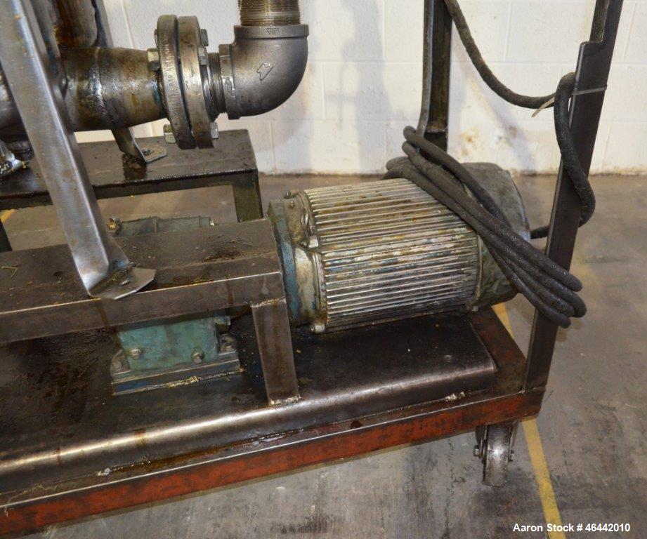 Used FSI Filter Specialists Double-Barreled Bag Filter, Model FSP-250, Carbon steel. Approximate 8.8 square feet surface area, maximum flow rate 150 gallons per minute. Each chamber approximate 8" di...