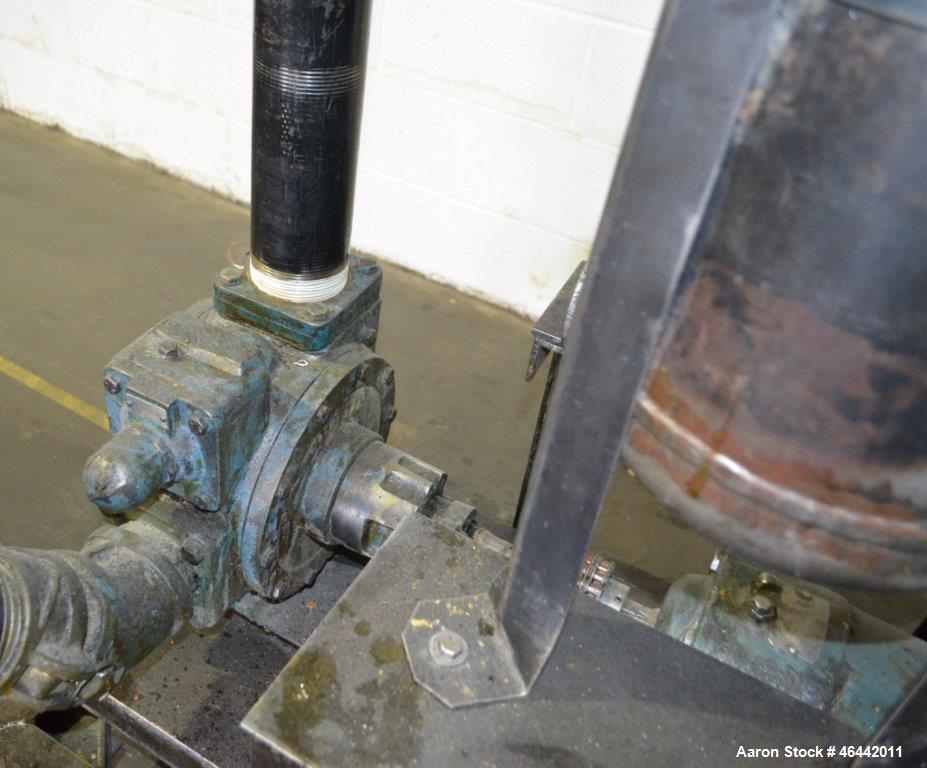 Used FSI Filter Specialists Double-Barreled Bag Filter, Model FSP-250, Carbon steel. Approximate 8.8 square feet surface area, maximum flow rate 150 gallons per minute. Each chamber approximate 8" di...