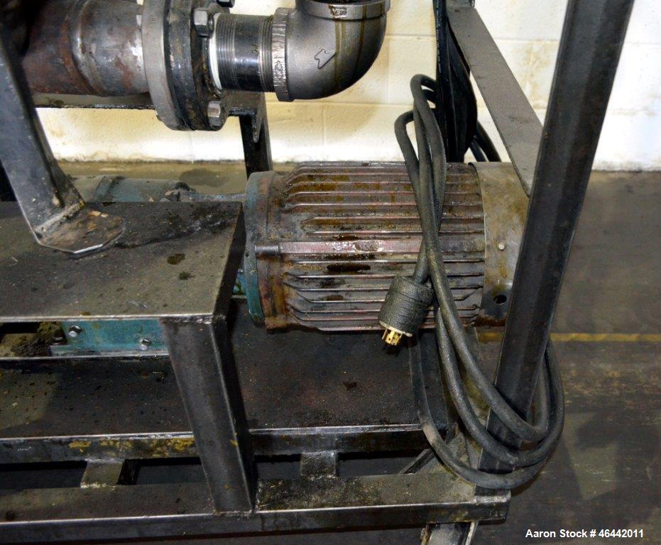 Used FSI Filter Specialists Double-Barreled Bag Filter, Model FSP-250, Carbon steel. Approximate 8.8 square feet surface area, maximum flow rate 150 gallons per minute. Each chamber approximate 8" di...