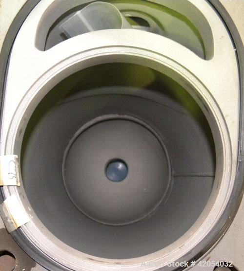 Used Filter Specialists Single Bag Filter, Model FSPN-40-2-304SS, 2 square feet filter area, 304 Stainless Steel. 6" diameter x 12" deep removable basket. Vessel rated 150 psi at –20 to 250 deg.f.. 9...