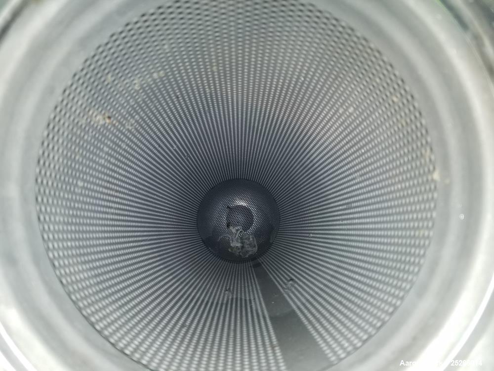 Used Set of (2) 8" Filtration Systems Basket Filters, Stainless Steel.