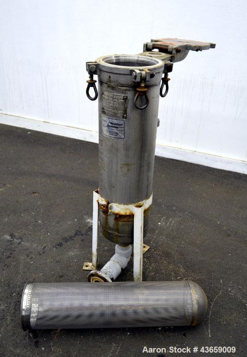 Used- Stainless Steel Filtration Systems Mesh Basket Filter