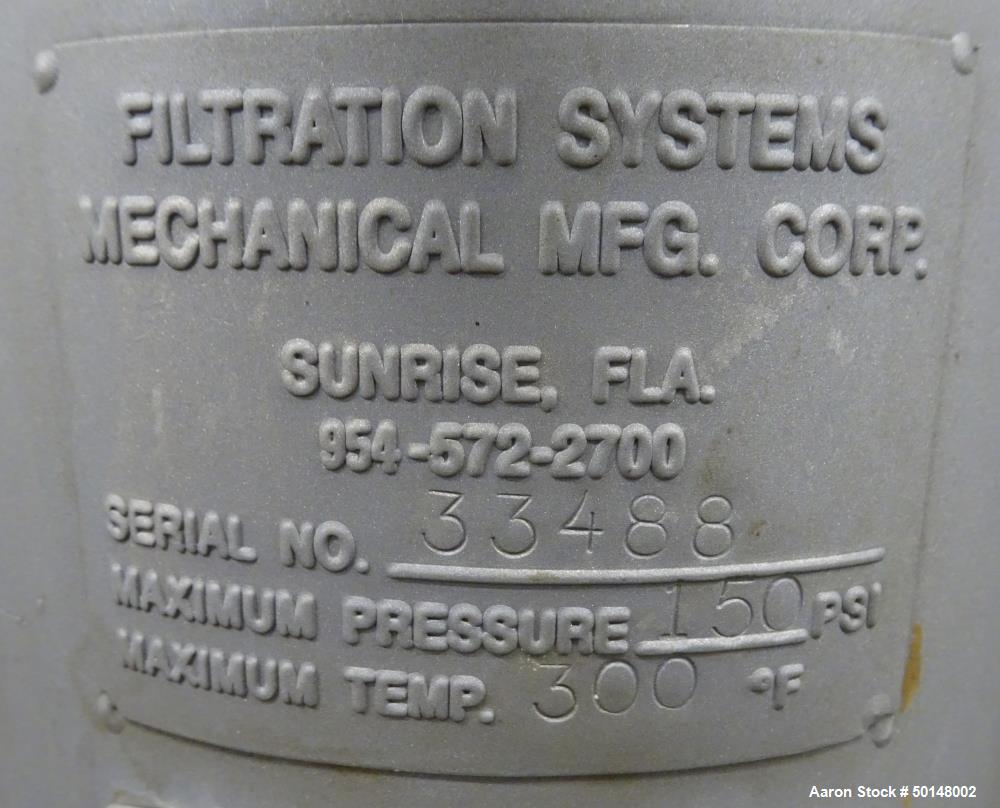 Used Stainless Steel Cartridge Filter Housings