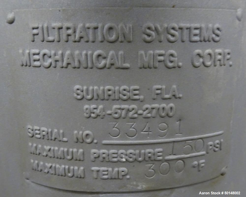 Used Stainless Steel Cartridge Filter Housings