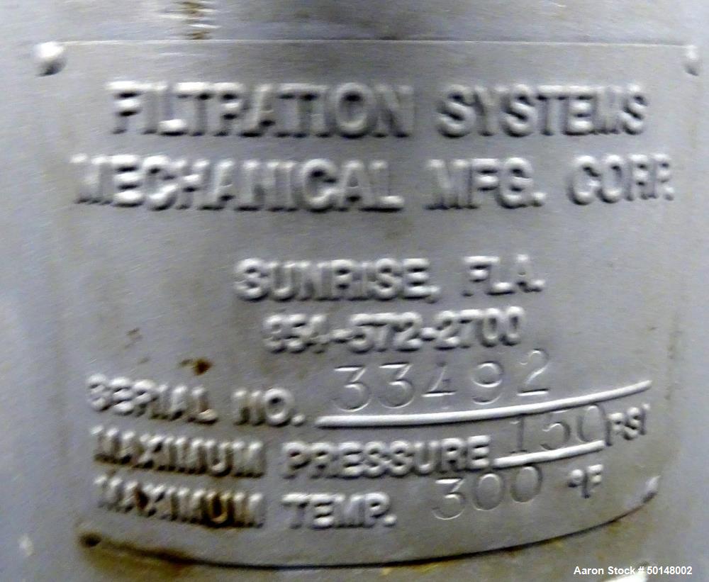 Used Stainless Steel Cartridge Filter Housings