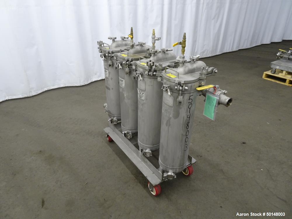 Used- Stainless Steel Cartridge Filter Housings