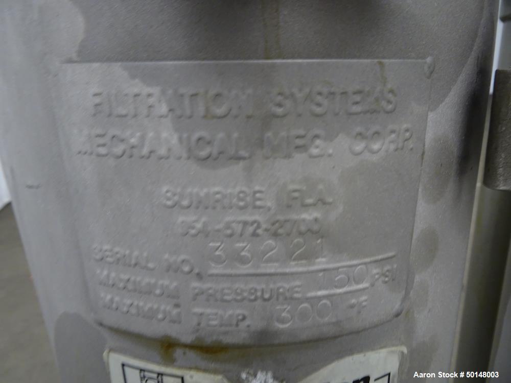 Used Stainless Steel Cartridge Filter Housings