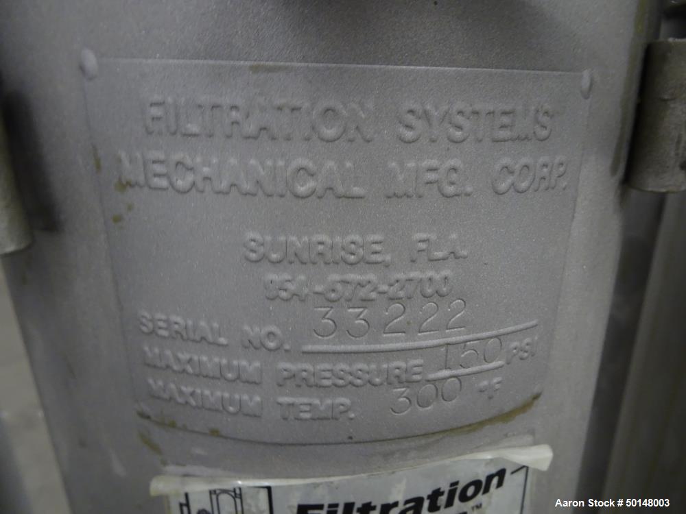 Used Stainless Steel Cartridge Filter Housings