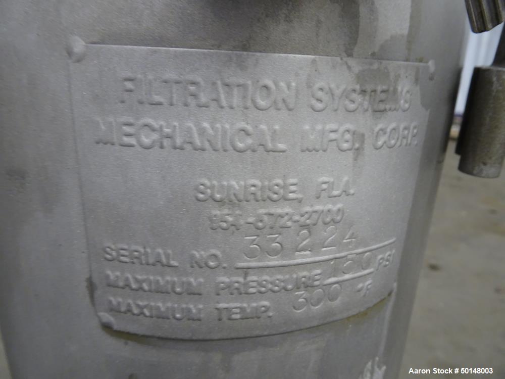Used Stainless Steel Cartridge Filter Housings