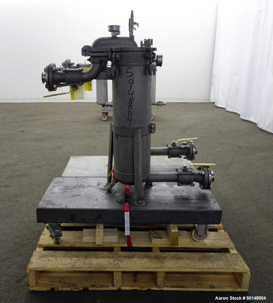 Used Stainless Steel Cartridge Filter Housings