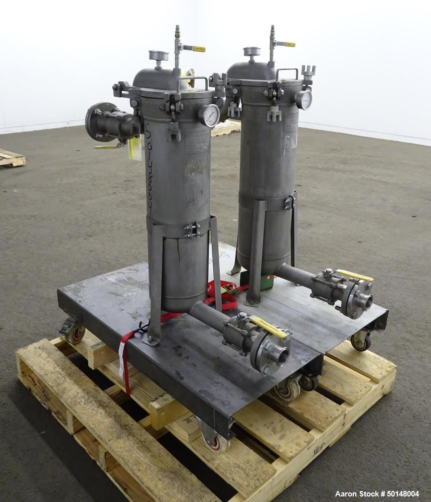 Used Stainless Steel Cartridge Filter Housings