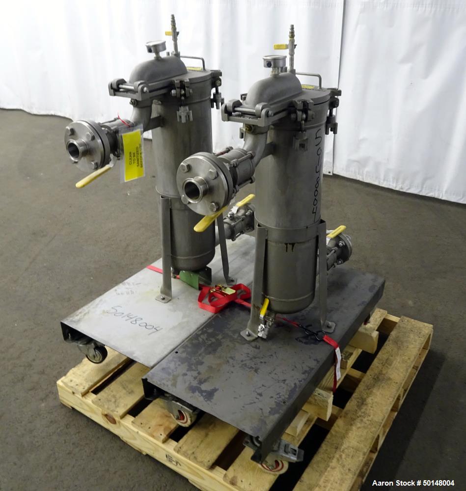 Used Stainless Steel Cartridge Filter Housings