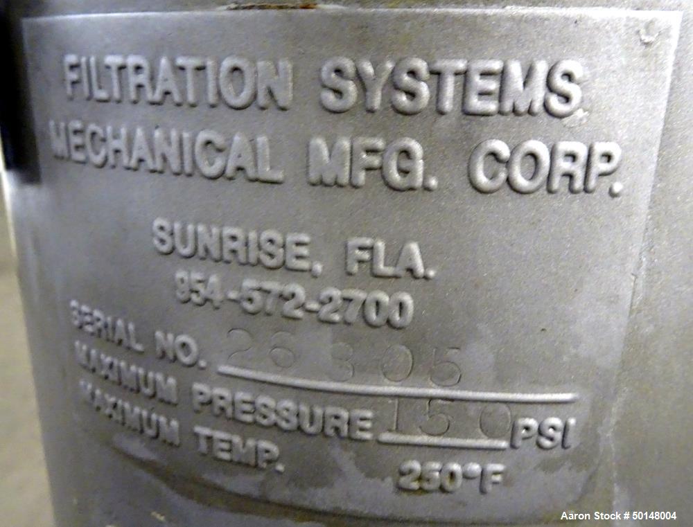 Used Stainless Steel Cartridge Filter Housings
