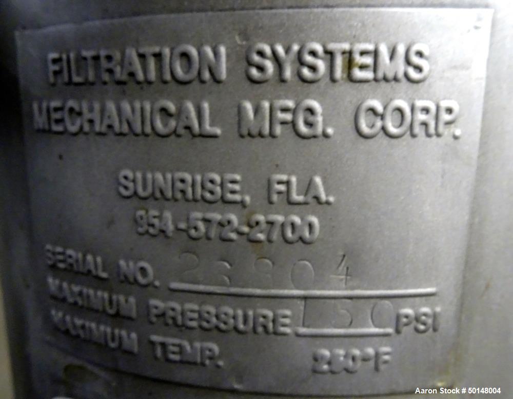 Used Stainless Steel Cartridge Filter Housings
