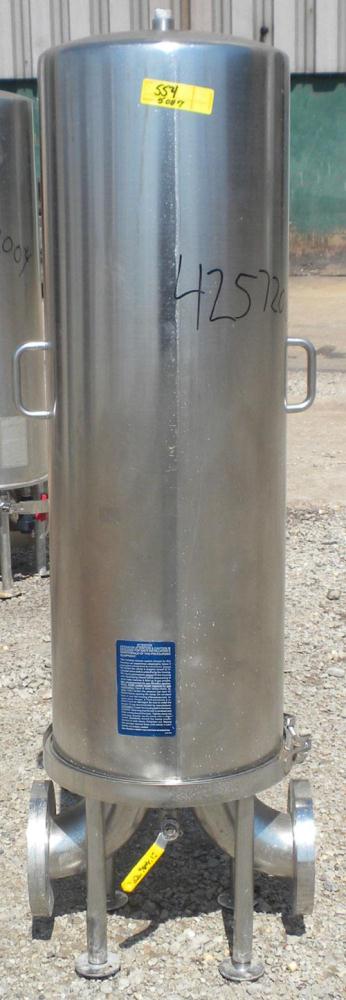 Used Stainless Steel Gelman Sciences Cartridge Filter, Model 961483