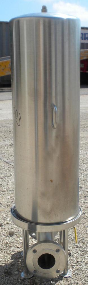 Used Stainless Steel Gelman Sciences Cartridge Filter, Model 961483