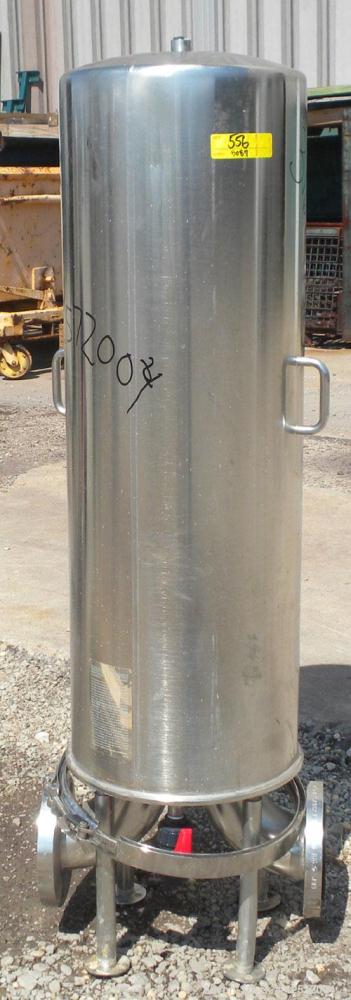 Used Stainless Steel Gelman Sciences Cartridge Filter, Model 961483