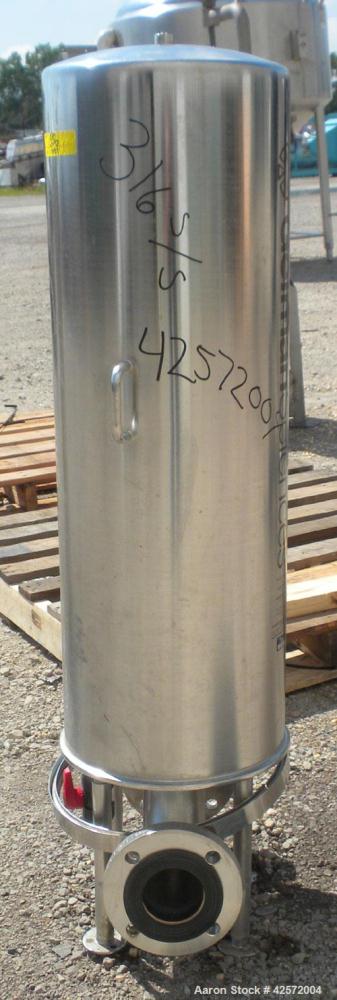 Used Stainless Steel Gelman Sciences Cartridge Filter, Model 961483