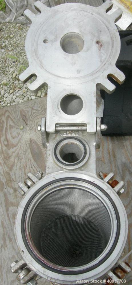 Used- Stainless Steel Mechanical Filtration Basket Strainer Filter