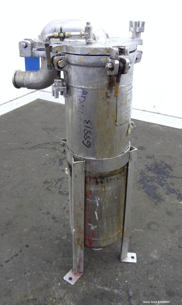 Used Stainless Steel Mechanical Manufacturing Filter, Model CF8M