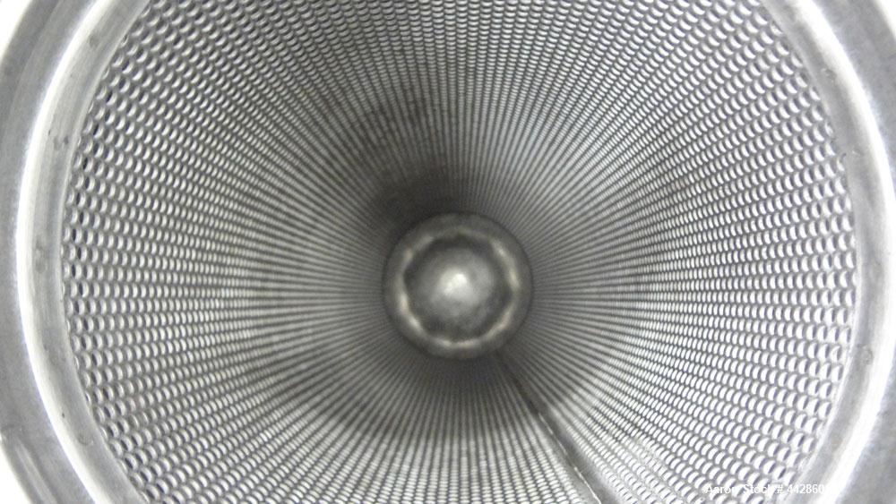 Used Stainless Steel Mechanical Manufacturing Filter, Model CF8M