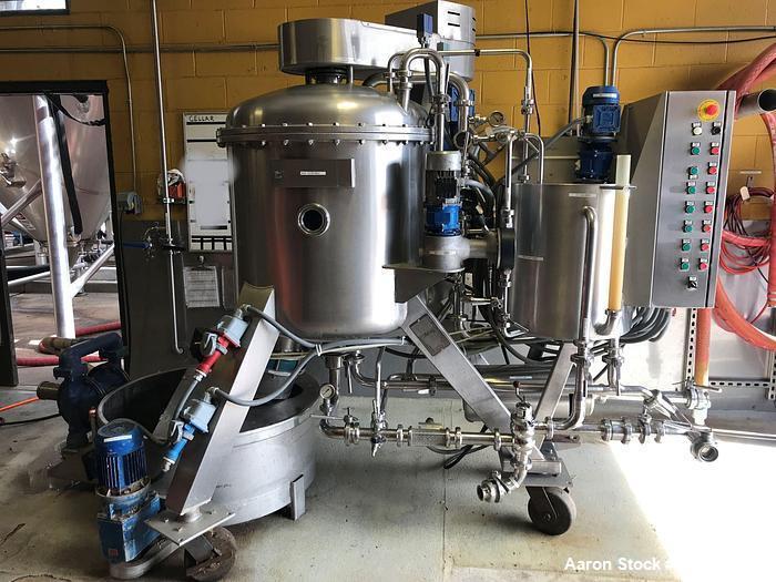 Used Kieselguhr DE Filter – Model NF-10, 10 m² Horizontal Disc Beer Filter