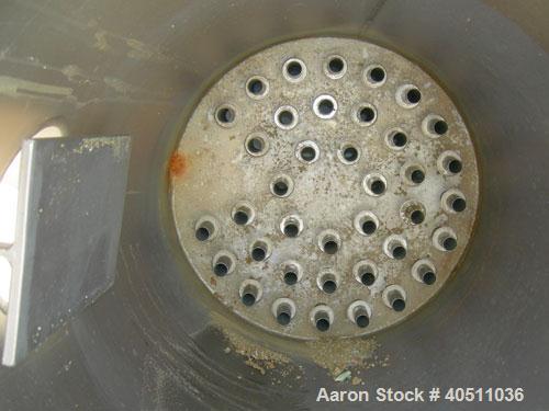 Used 3-L Cartridge Filter, Model FWFA-3840-F150, 304 stainless steel. Approximately 24" diameter x 56" straight side, clamped dished top, dished bottom, rated 150 psi at 200 deg F. No cartridge filte...