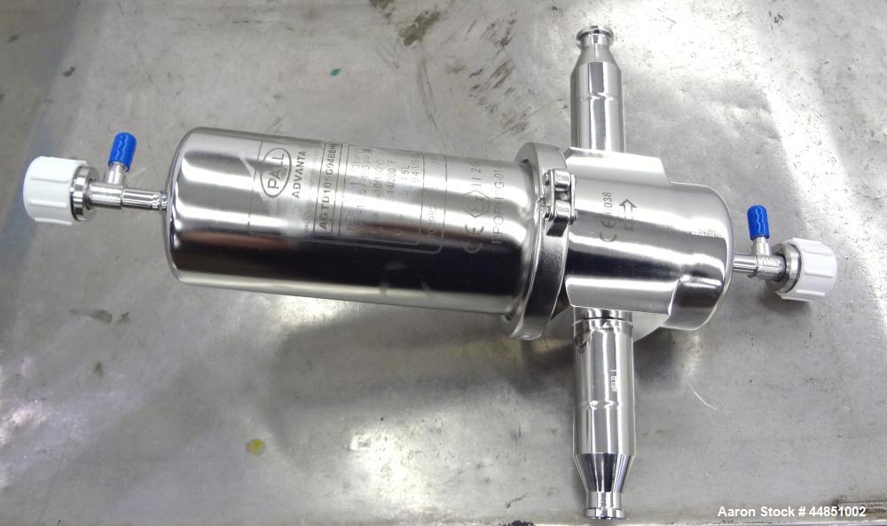 Stainless Steel Pall Advanta AGT Gas Filter Housing