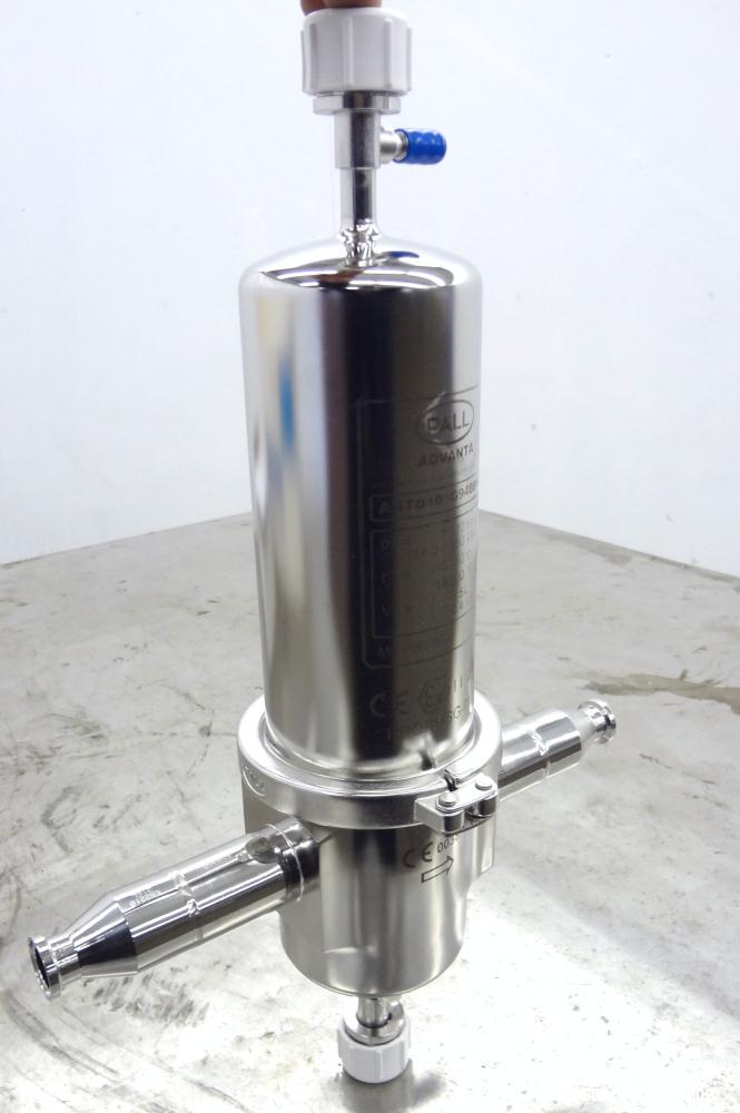 Stainless Steel Pall Advanta AGT Gas Filter Housing