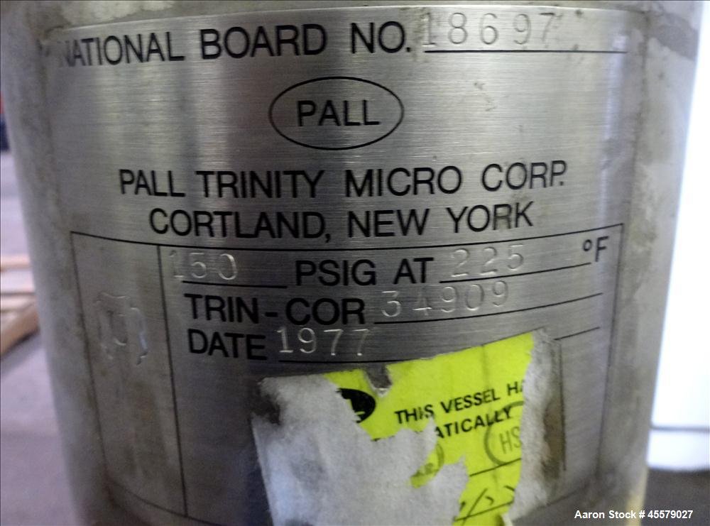 Unused- Pall Trinity Micro Corp, Cartridge Filter