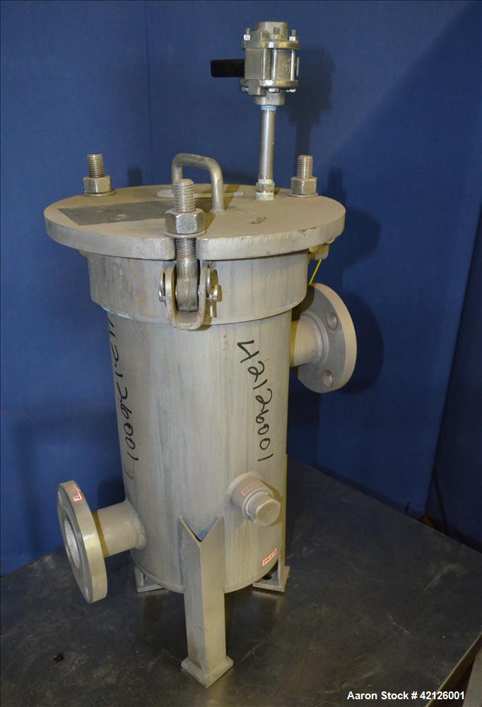 Used Parker/Fulflo Cartridge Filter, Model 35569-C276-SF6-1-2F