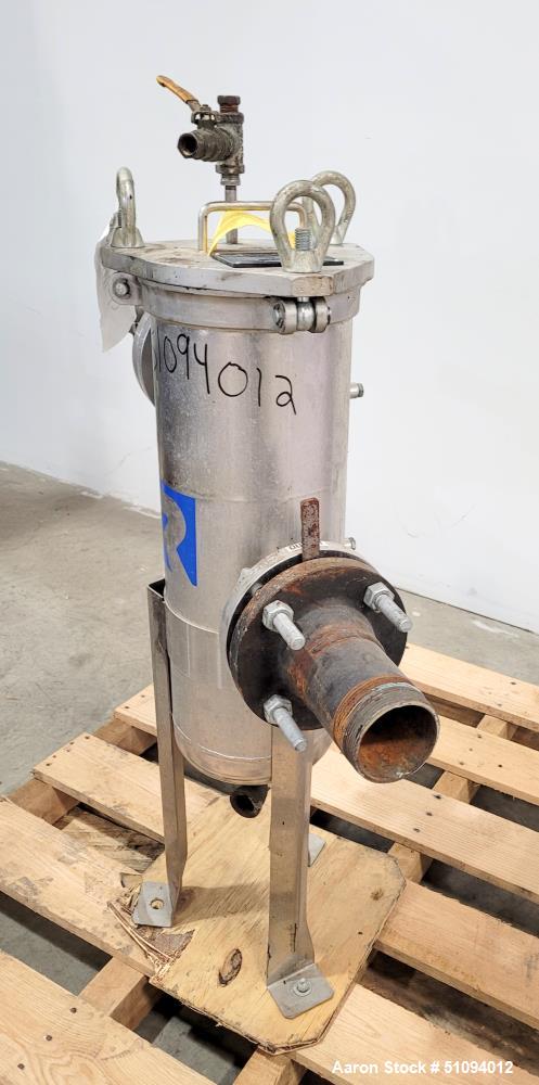 Used Rosedale Products High Capacity Basket Strainer Filter Housing