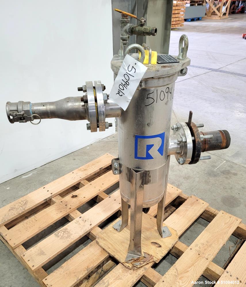 Used Rosedale Products High Capacity Basket Strainer Filter Housing