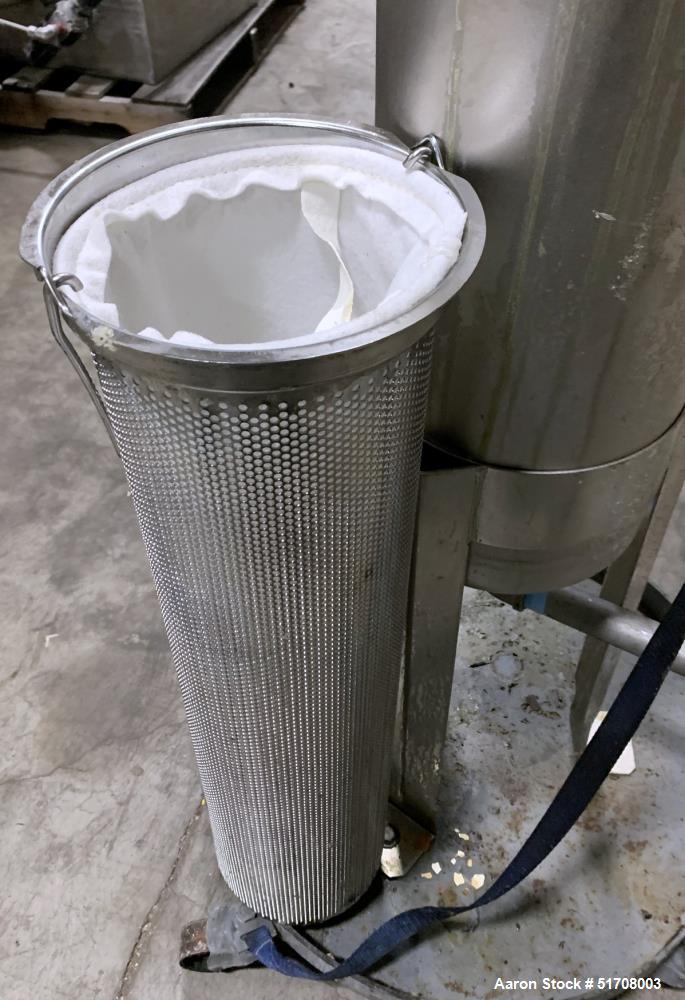 Used- Rosedale Filtration Products Model 8 Basket Strainer & Bag Filter