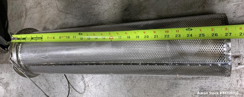 Used Rosedale Filtration Products Model 8 Basket Strainer & Bag Filter