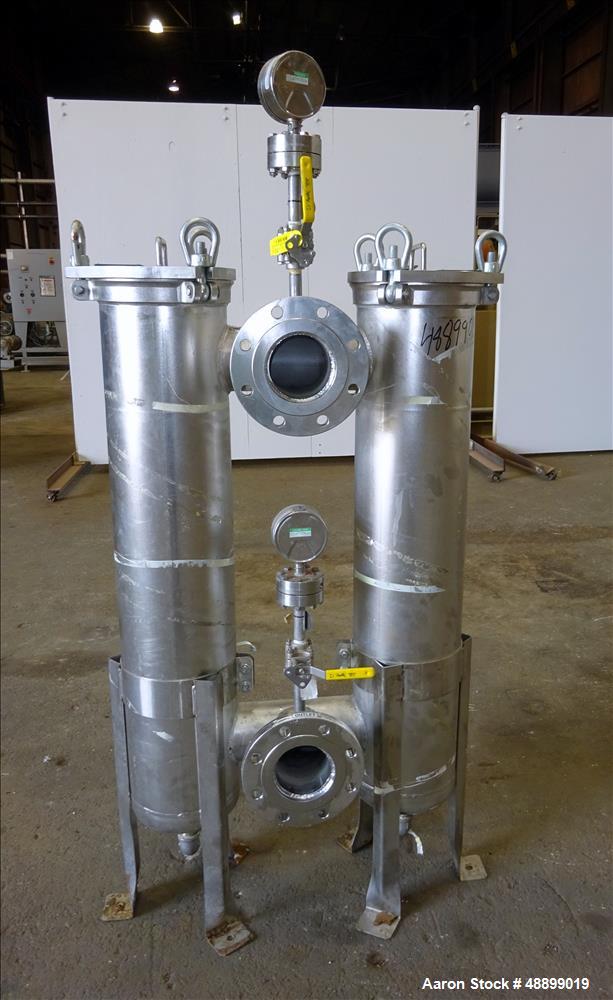Used Rosedale Products Inc. Model 82 Dual Capacity Bag Filter and Basket Strain
