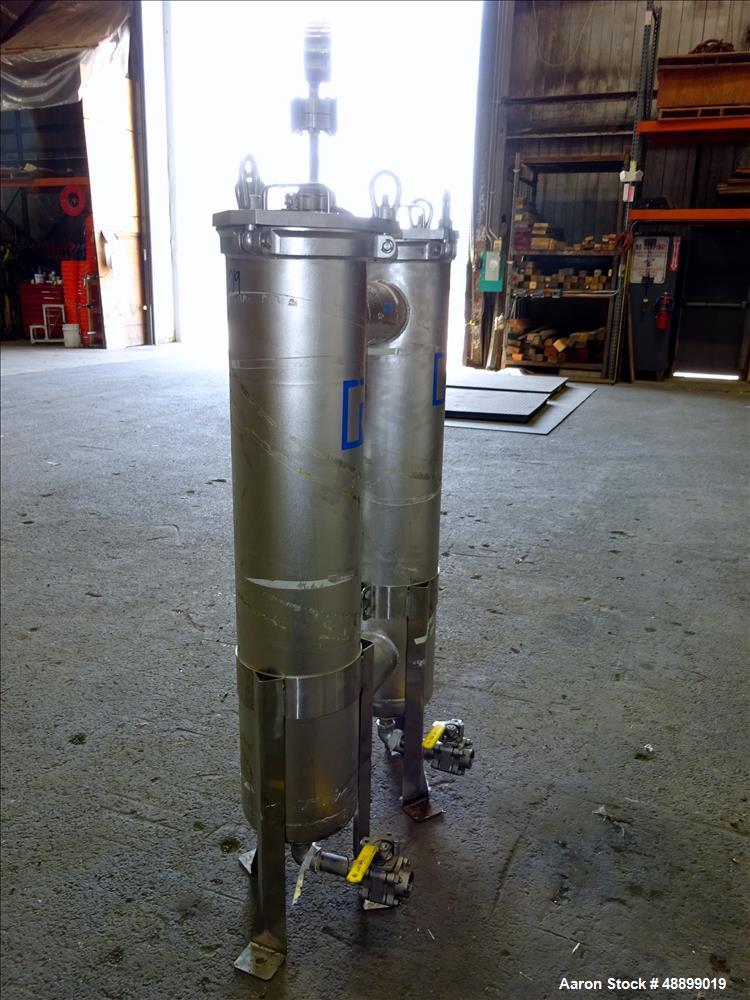 Used Rosedale Products Inc. Model 82 Dual Capacity Bag Filter and Basket Strain
