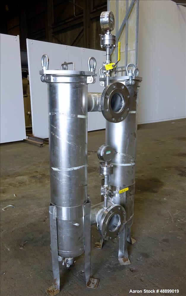 Used Rosedale Products Inc. Model 82 Dual Capacity Bag Filter and Basket Strain