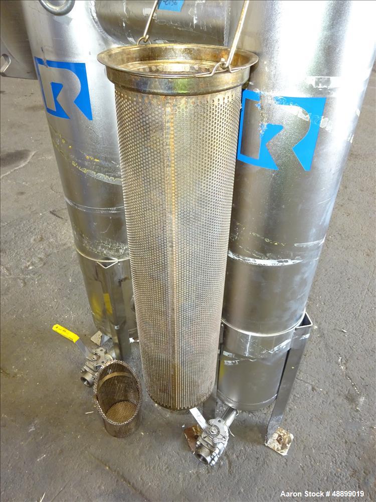 Used Rosedale Products Inc. Model 82 Dual Capacity Bag Filter and Basket Strain