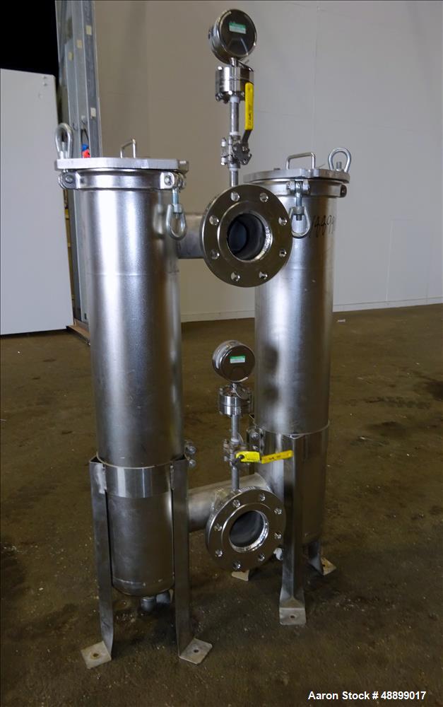 Used Rosedale Products Inc. Model 82 Dual Capacity Bag Filter and Basket Strain